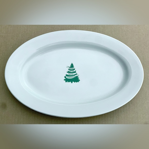 Rare 1980s Vintage BIGGER BETTER FASTER STRONGER UFP 15” Oval Serving Plate - Picture 8 of 16